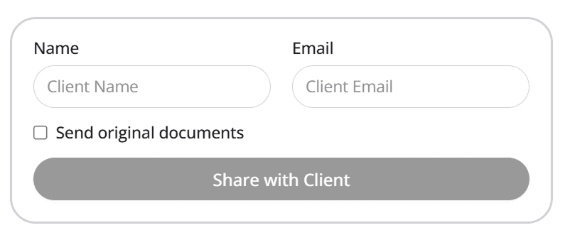 Sharing module interface